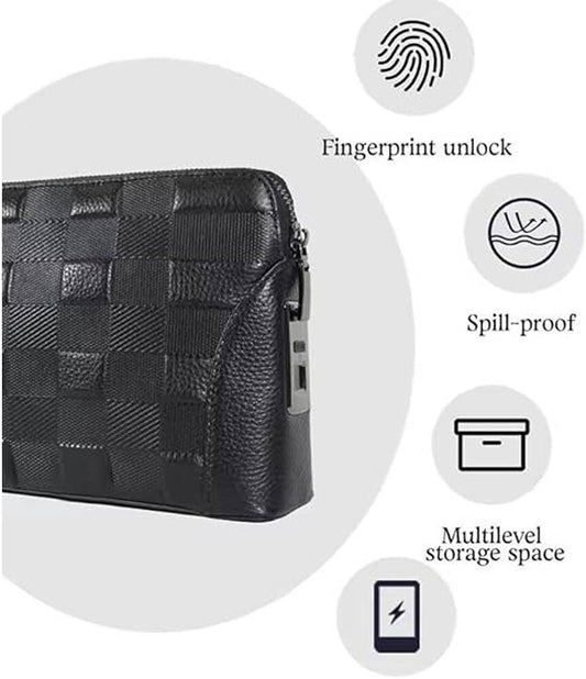 Luxury Fingerprint Lock Handbag for Handbag