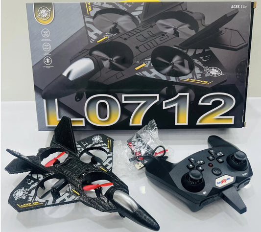 LO712 RC Drone Durable Fighter Glider - Gift For Kids