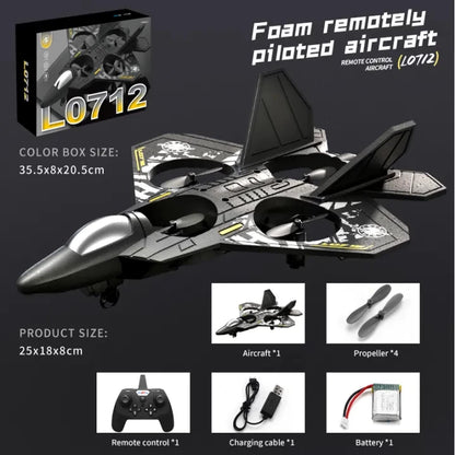LO712 RC Drone Durable Fighter Glider - Gift For Kids