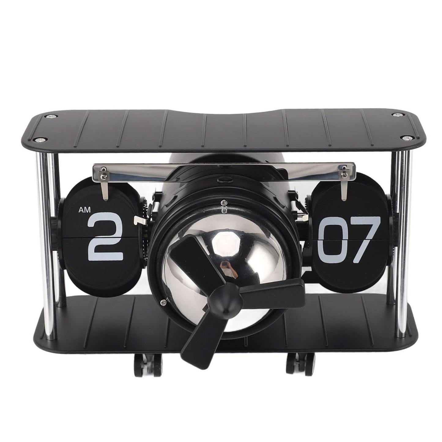 Airplane Flip Clock – Mechanical Desk Timepiece