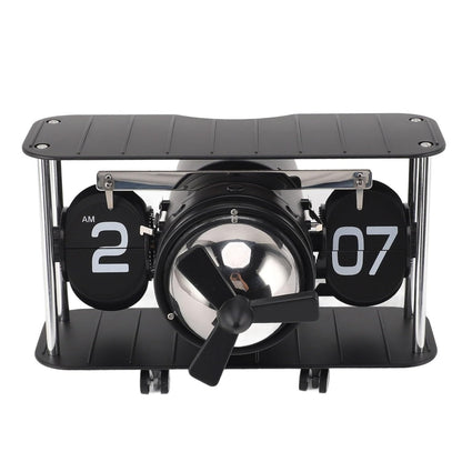 Airplane Flip Clock – Mechanical Desk Timepiece