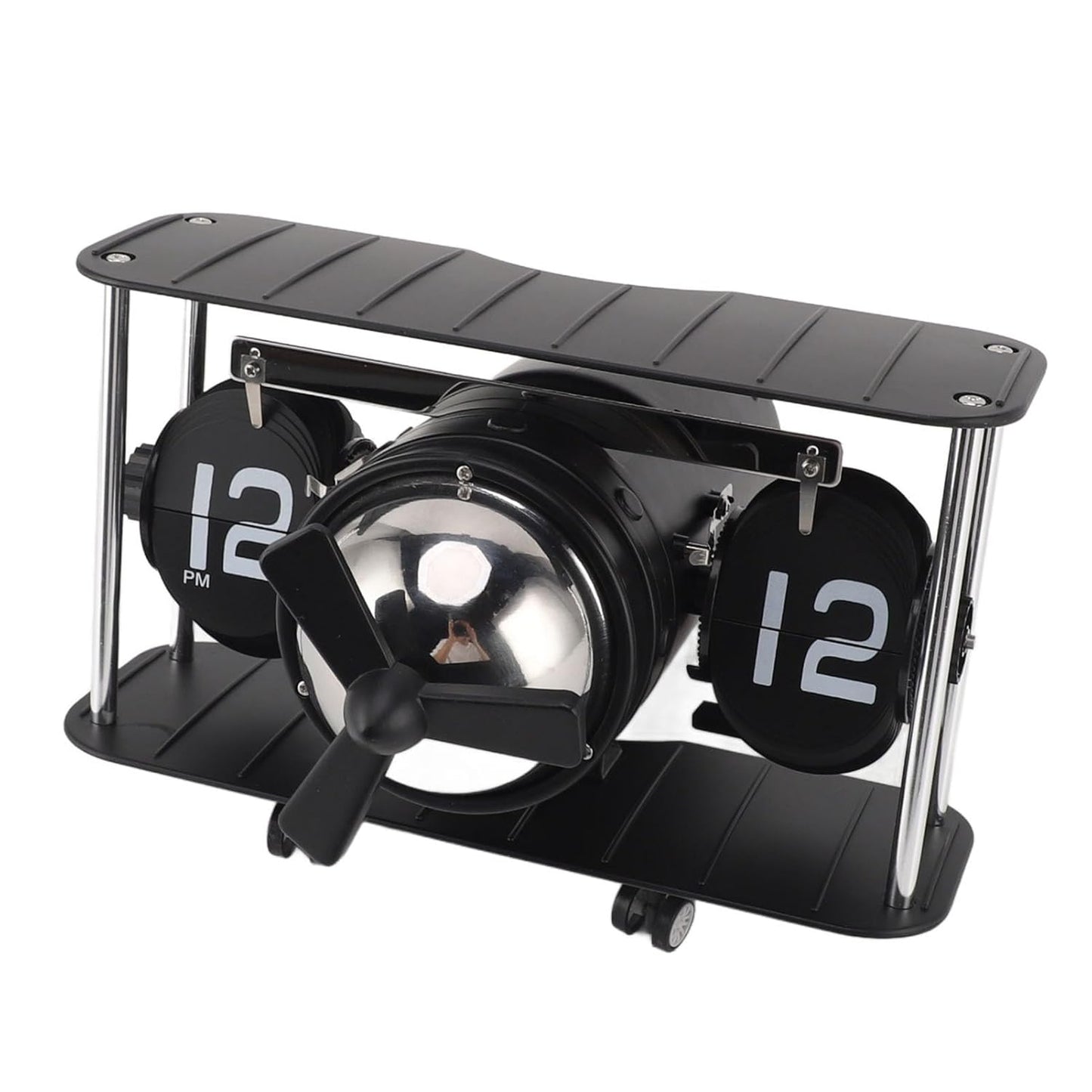 Airplane Flip Clock – Mechanical Desk Timepiece