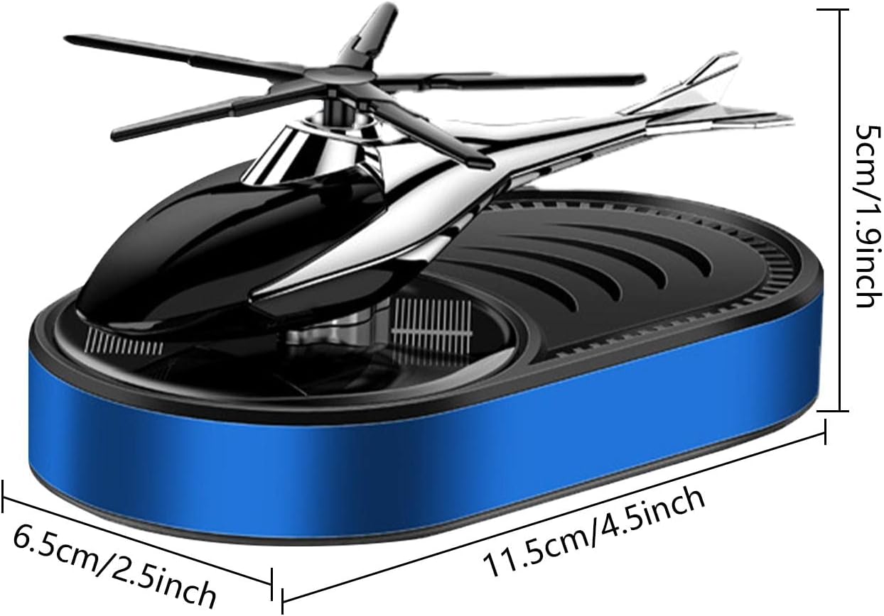Helicopter Solar Car Air Freshener