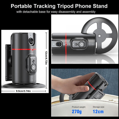 Auto Face Tracking Phone Holder Tripod Stand P02