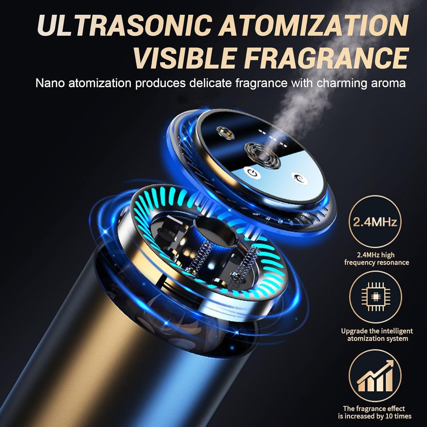 Smart Car Air Freshener with Starry Sky Projection