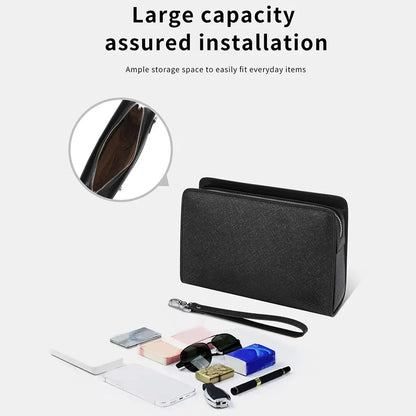 Men's Smart Anti-Theft Fingerprint Hand Bag