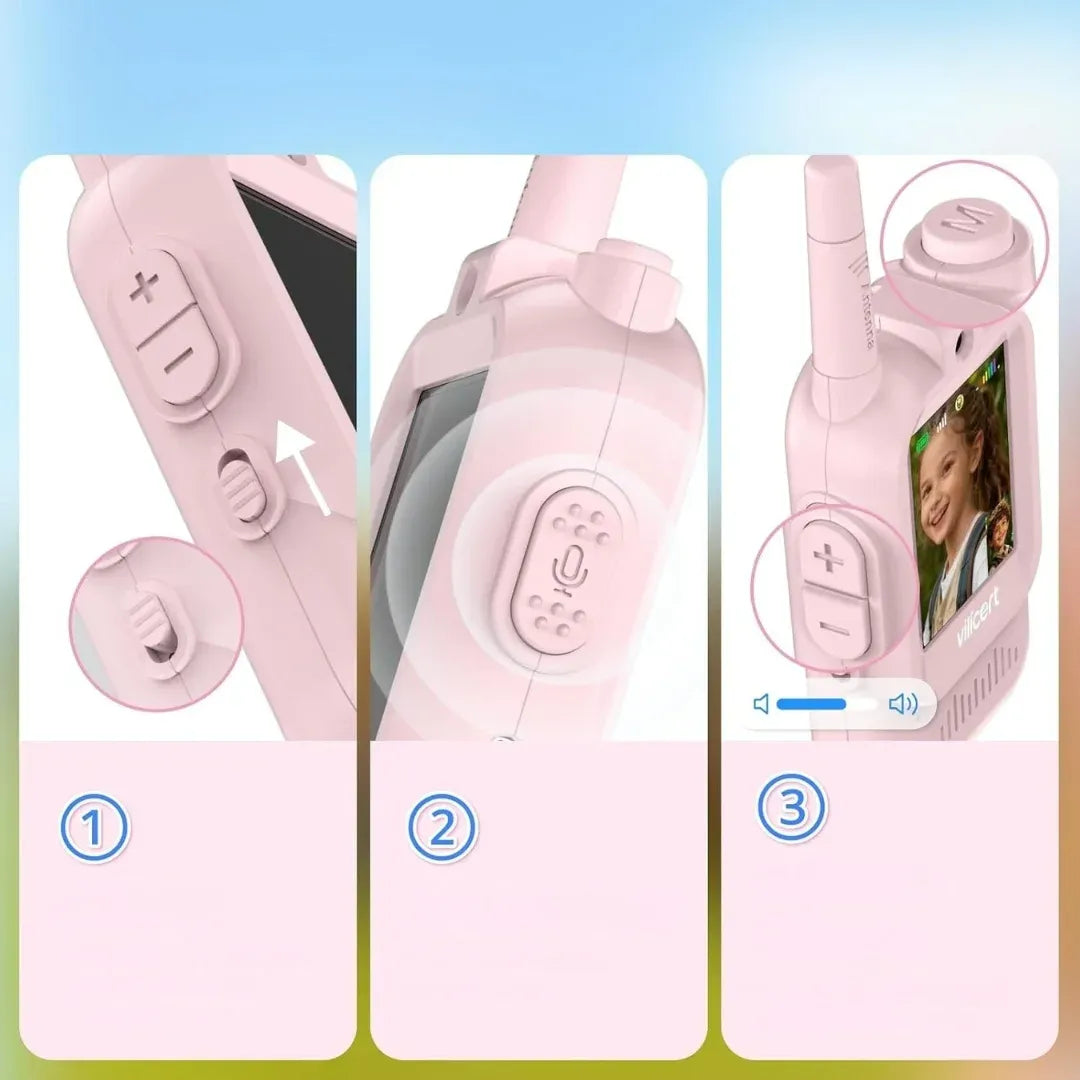Kids Video Walkie Talkies with Camera