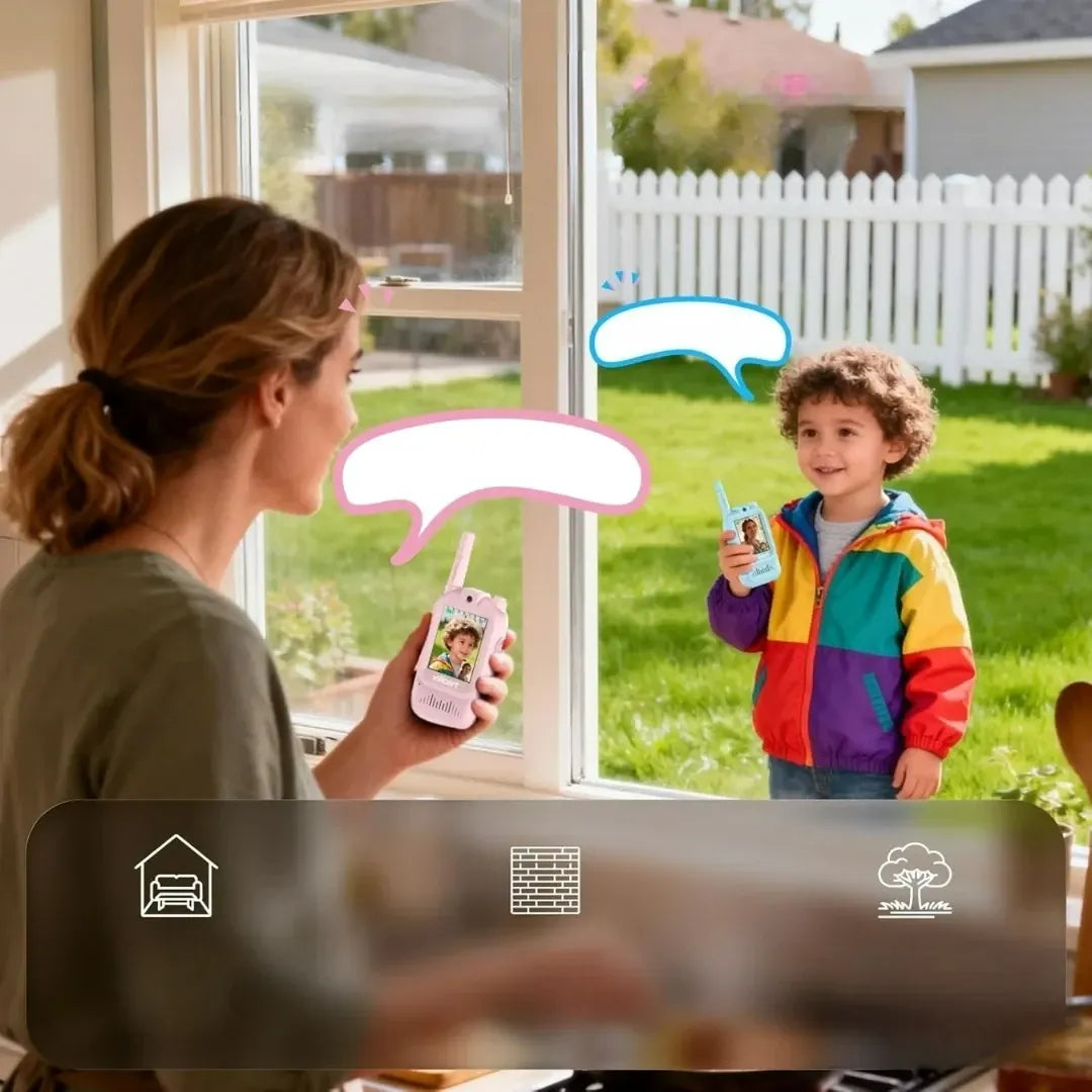 Kids Video Walkie Talkies with Camera