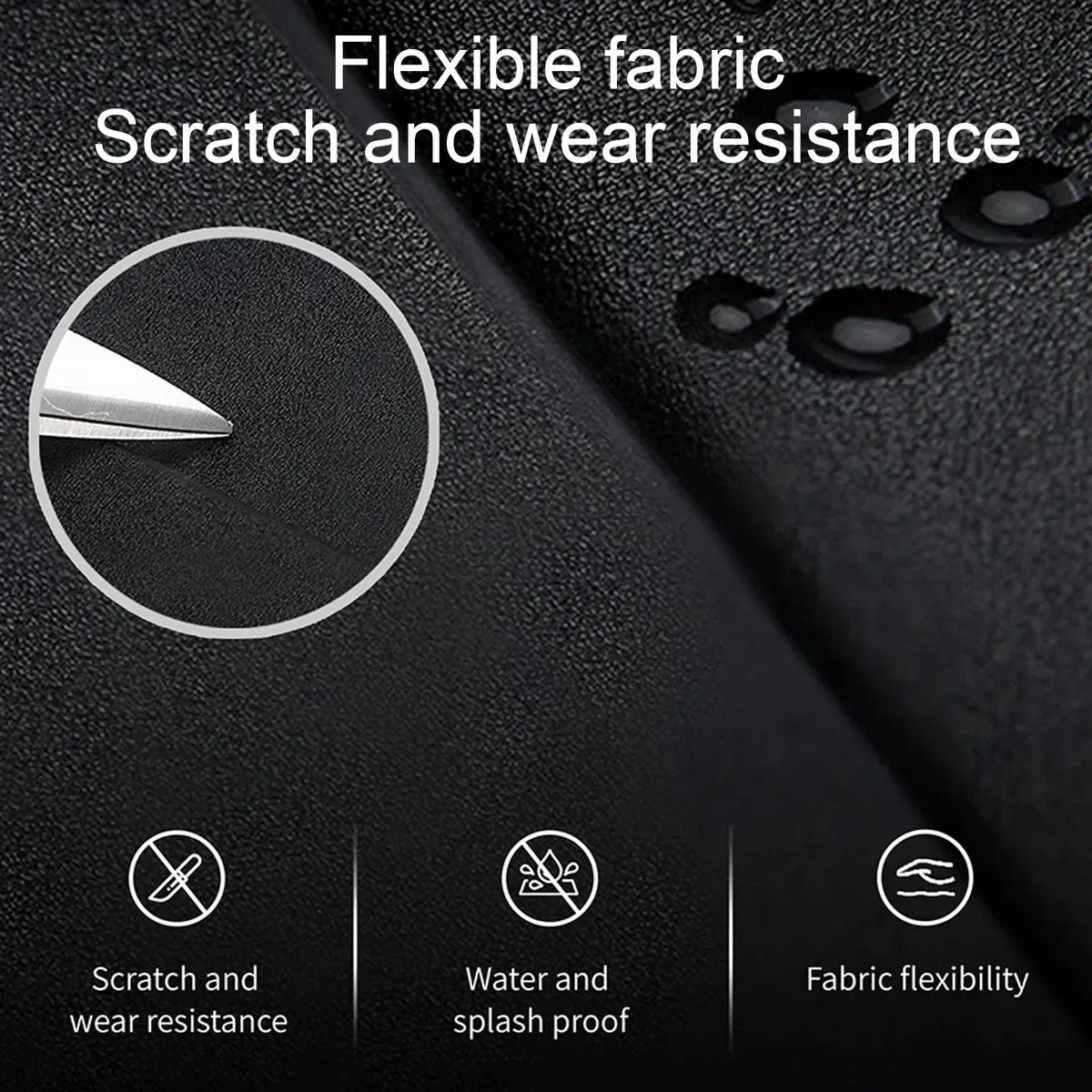 Men's Smart Anti-Theft Fingerprint Hand Bag