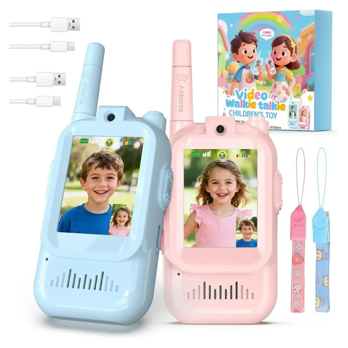 Kids Video Walkie Talkies with Camera