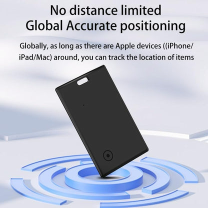 Wireless Smart Tracking Card – Works with Apple Find My(iOS) Only